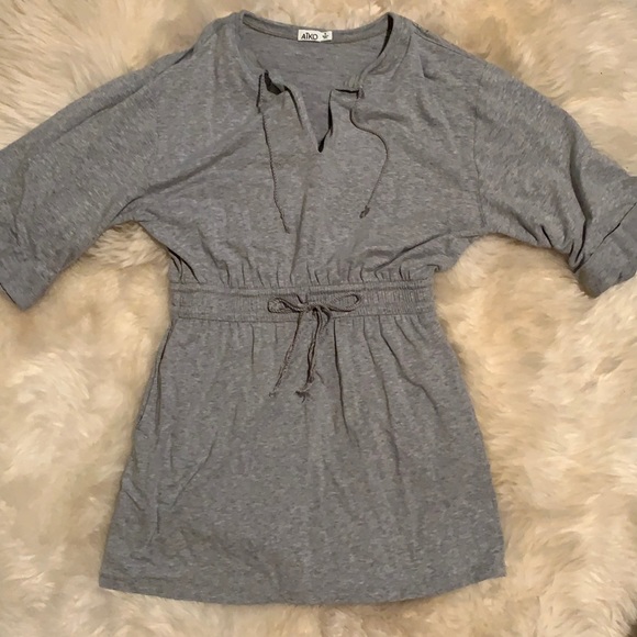 Atko Dresses & Skirts - Atko Gray Jersey Dress